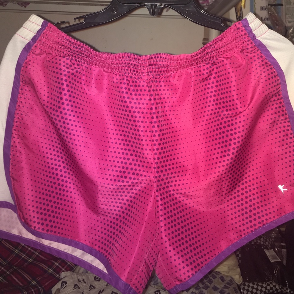 Pink/Purple Active Shorts